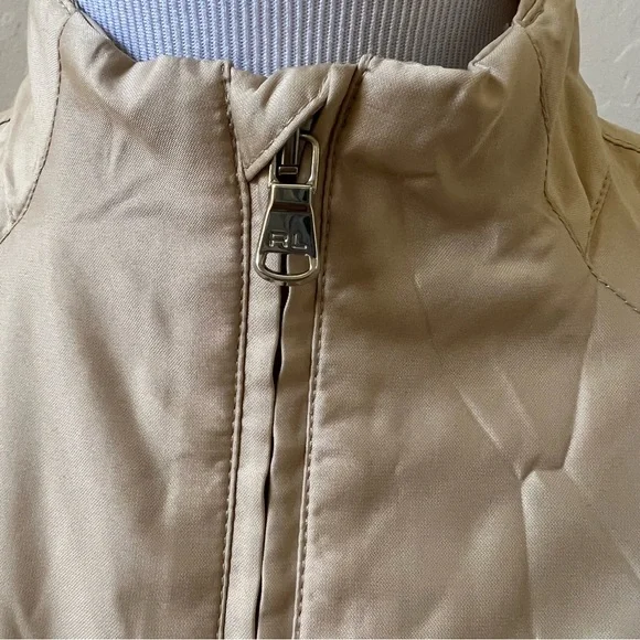 Ralph Lauren Golf Reese Classics Lightweight Shiny Windbreaker Jacket Sz M $198 - Picture 5 of 15
